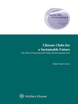 cover image of Climate Clubs for a Sustainable Future